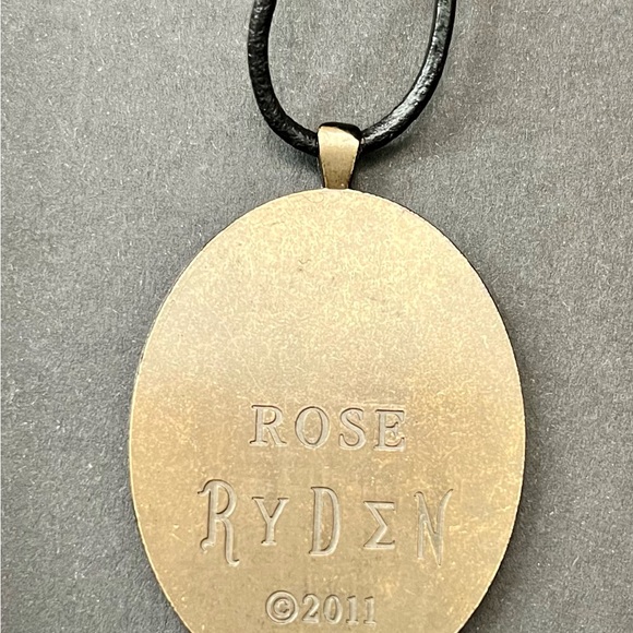 Mark Ryden Official Metal Enamel ROSE PENDANT by Porterhouse Editions COA New - Picture 6 of 10